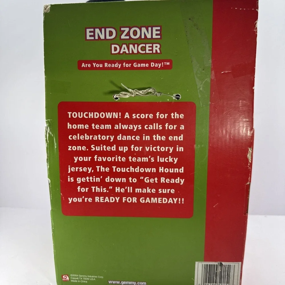 VINTAGE ✨Gemmy ✨Raiders NFL‎ ✨Endzone Dancer Dog✨ 2004✨Extremely Rare✨HTF